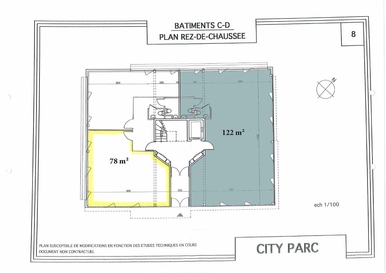 Bureau Metz 122m² Location bureau Metz Moselle OLBUR2423980 1